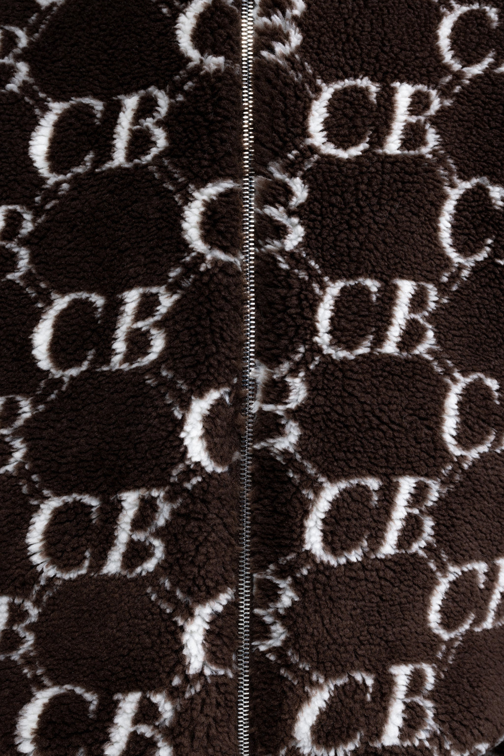 Cole Buxton | Cb Monogram Fleece | Mens | Brown