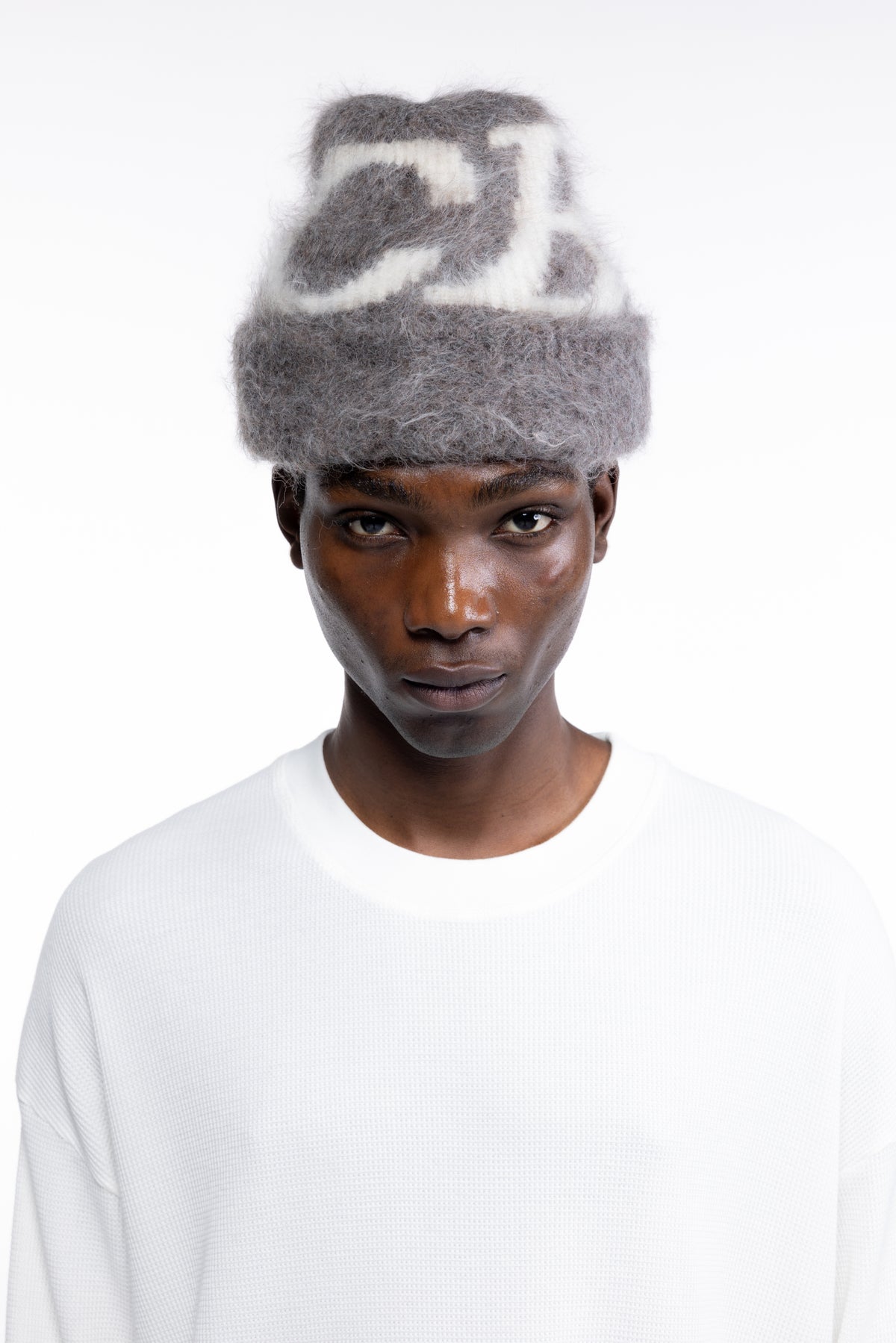 Cole Buxton | Alpaca Knit Beanie | Unisex | Alpaca | One Size Fits All | Brown