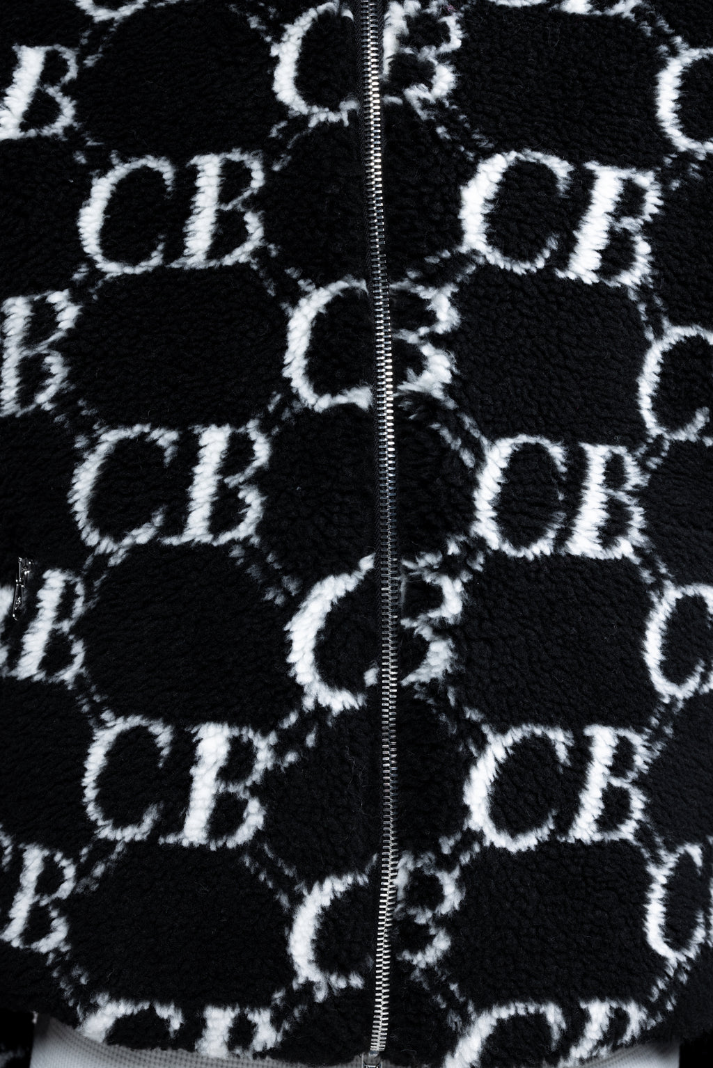 Cole Buxton | Cb Monogram Fleece | Mens | Black