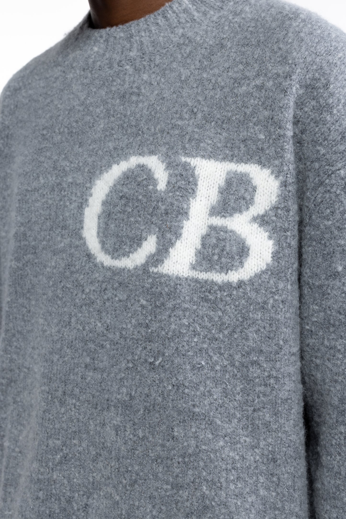Cole Buxton | Cb Logo Knit Sweater | Mens | 0