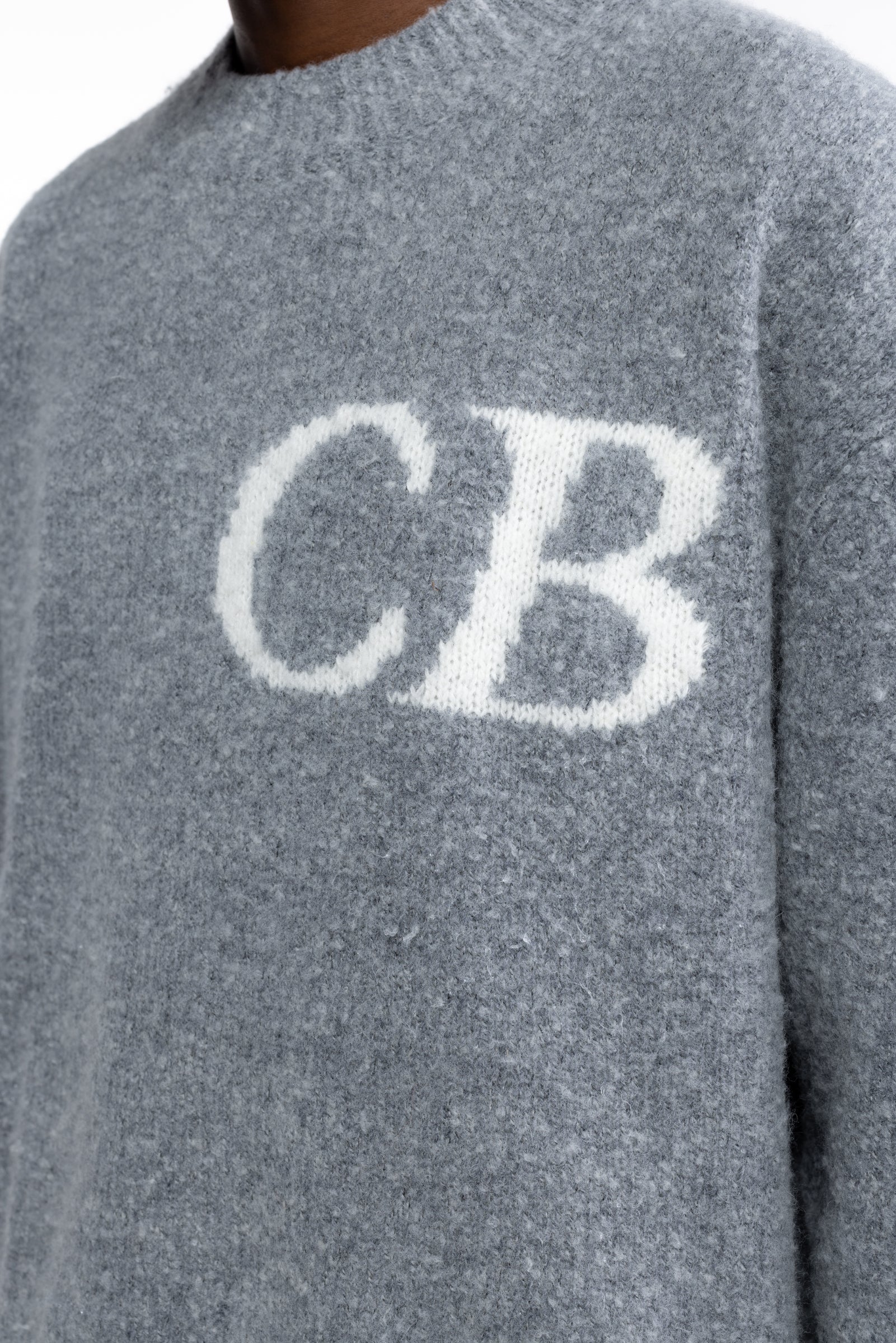 Cole Buxton | Cb Logo Knit Sweater | Mens | 0