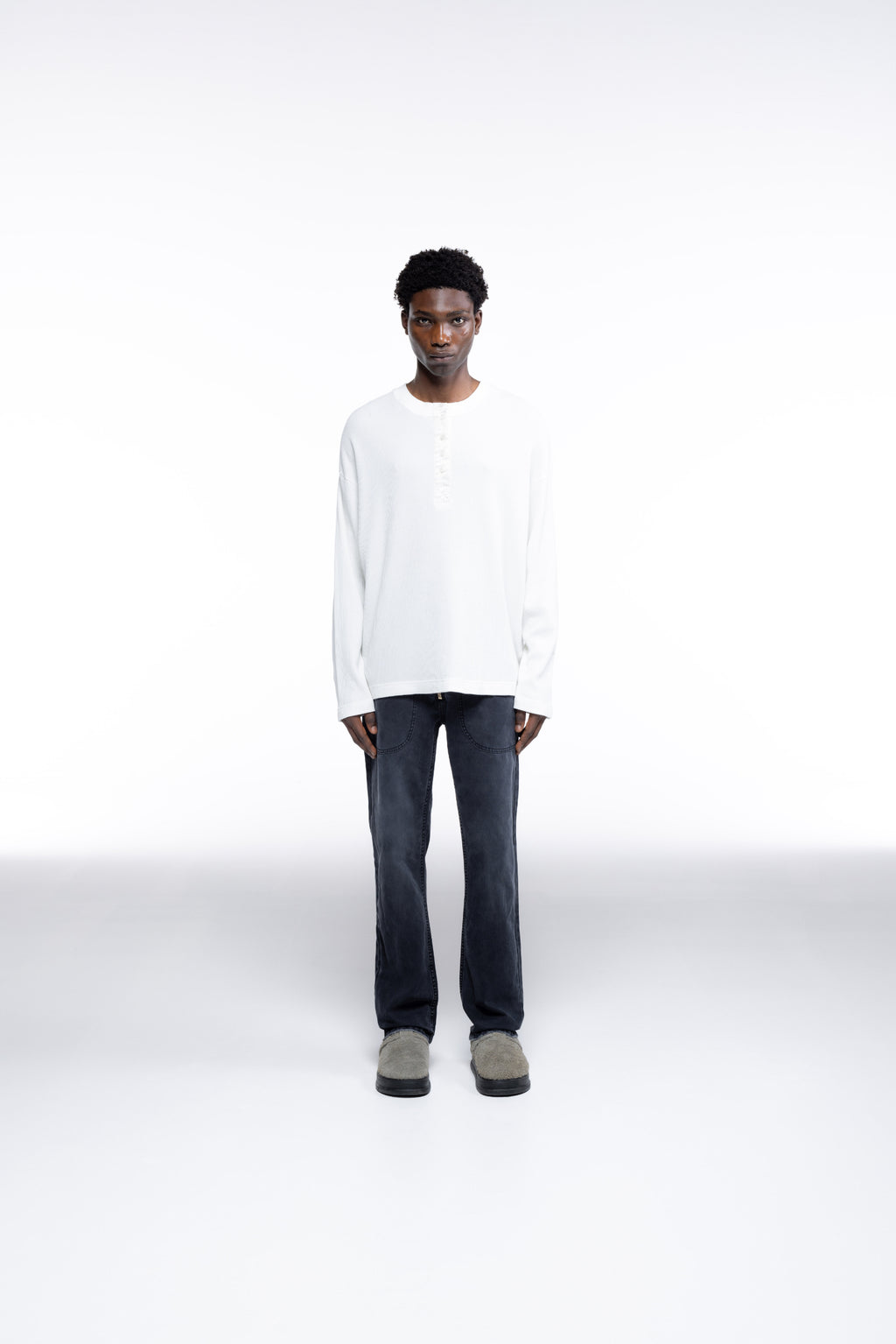 Cole Buxton | Canvas Carpenter Pants | Mens | Black