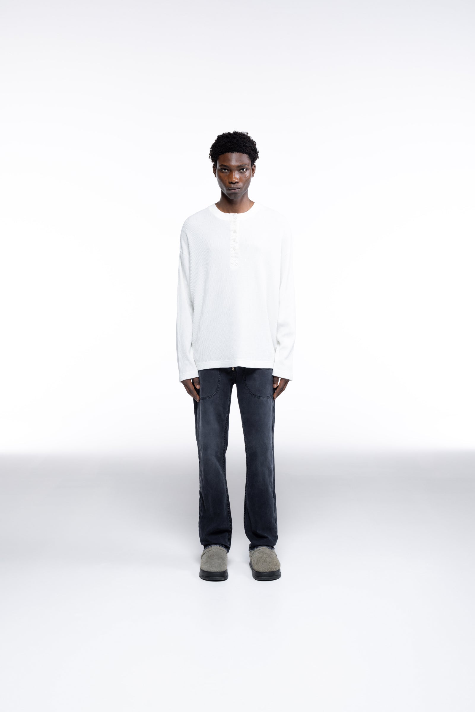 Cole Buxton | Canvas Carpenter Pants | Mens | Black