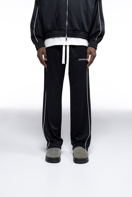 Cole Buxton | Piped Track Pants | Mens | Black