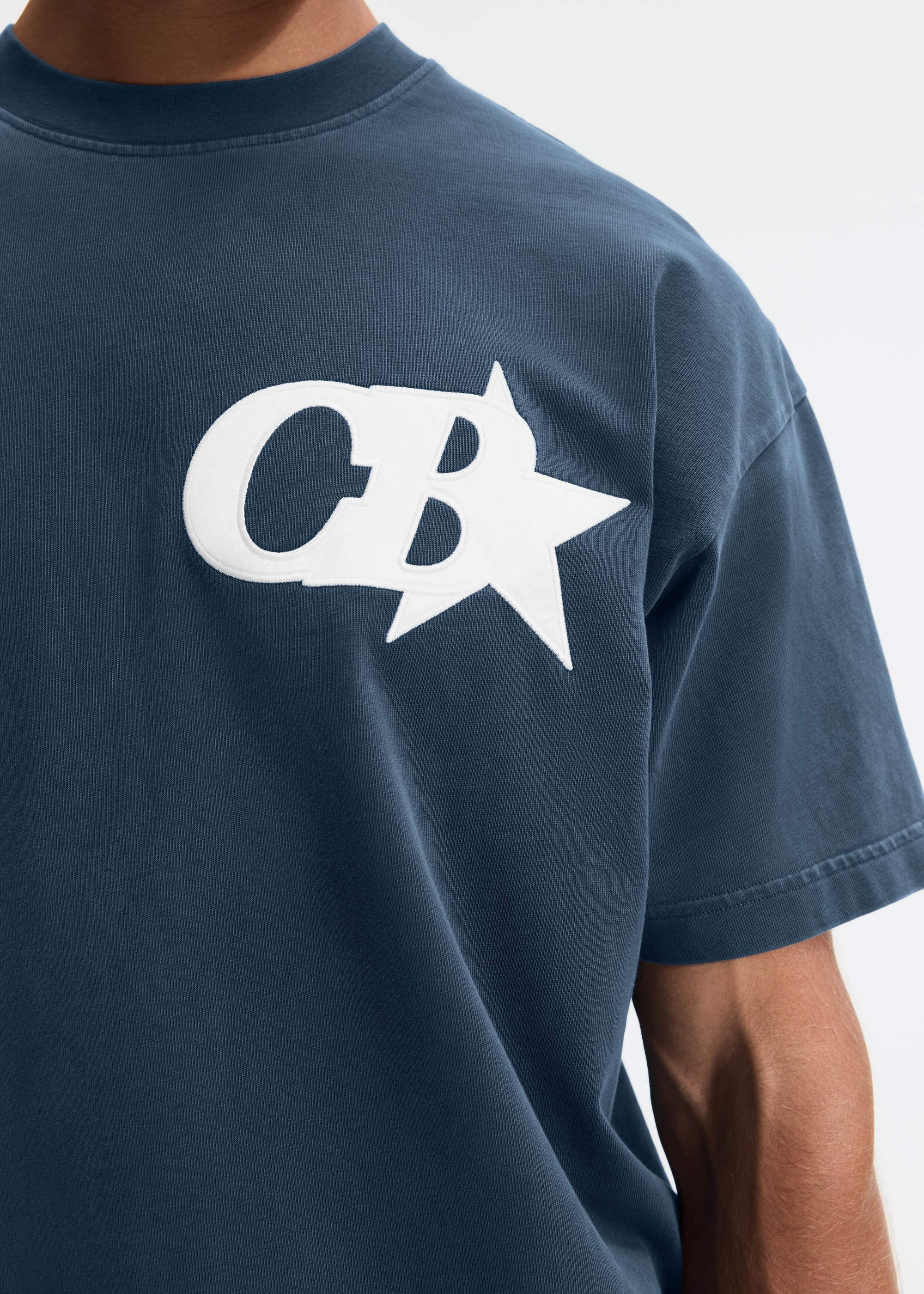 CB STAR APPLIQUE T-SHIRT