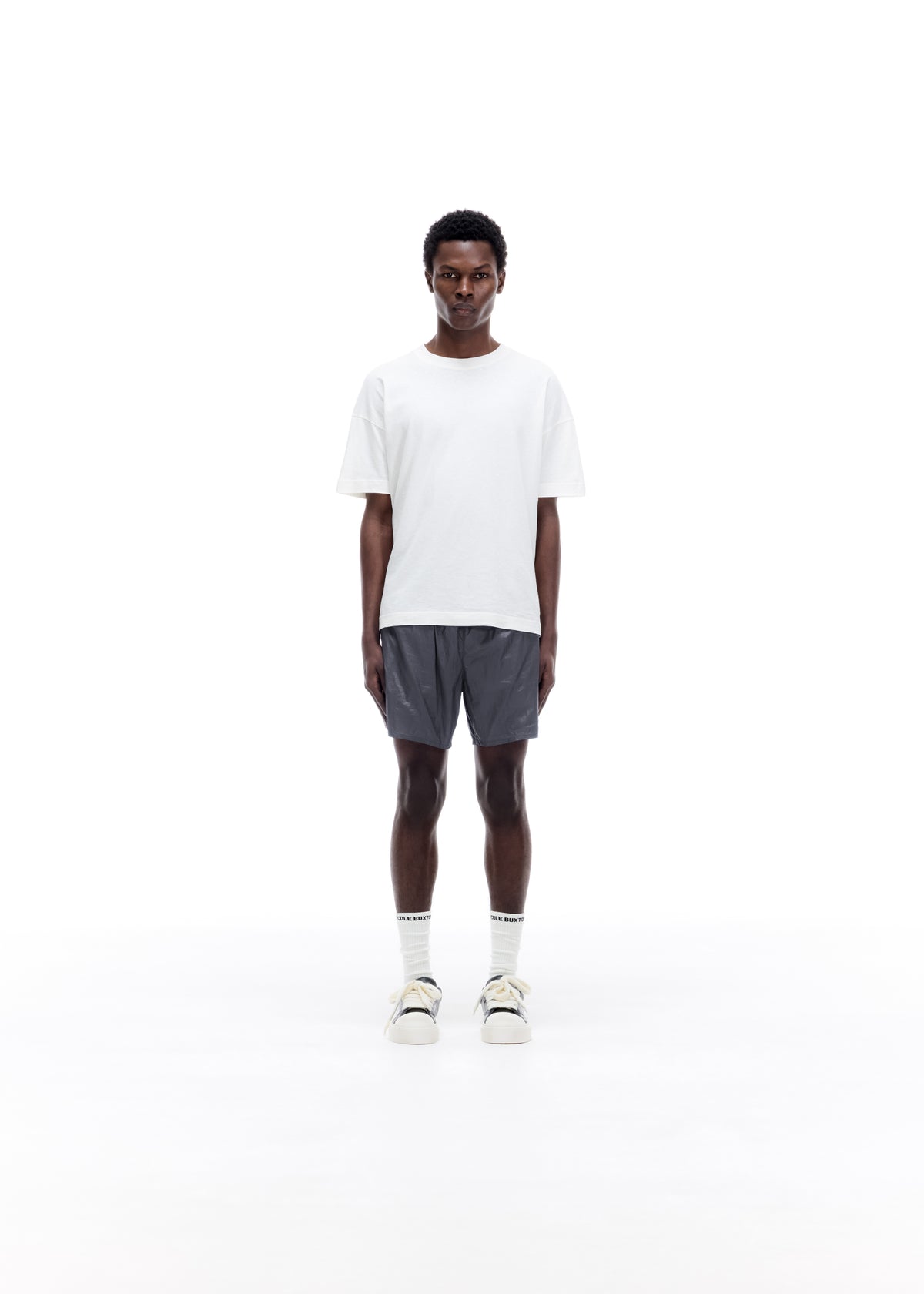 LIQUID NYLON SWIM SHORT