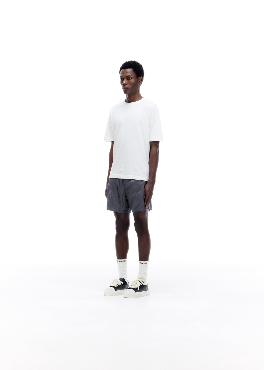 LIQUID NYLON SWIM SHORT