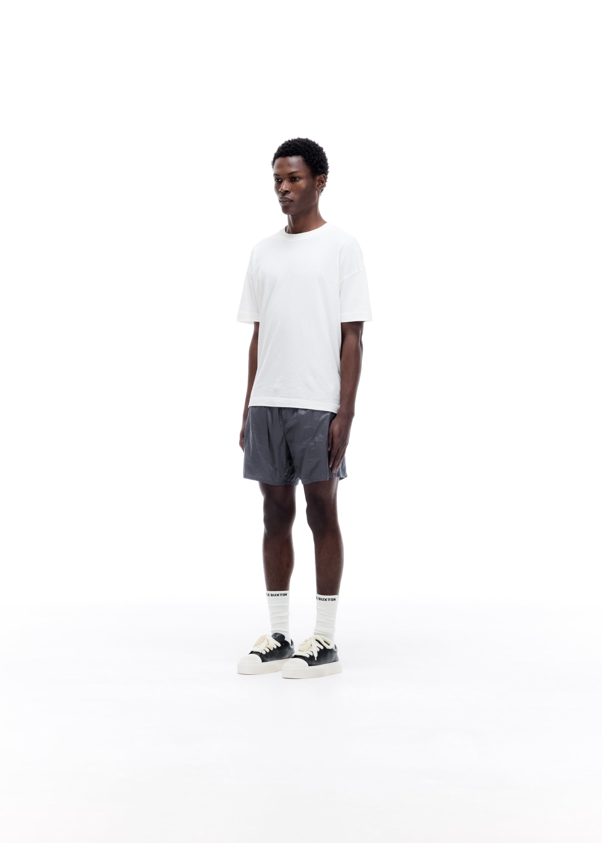 LIQUID NYLON SWIM SHORT