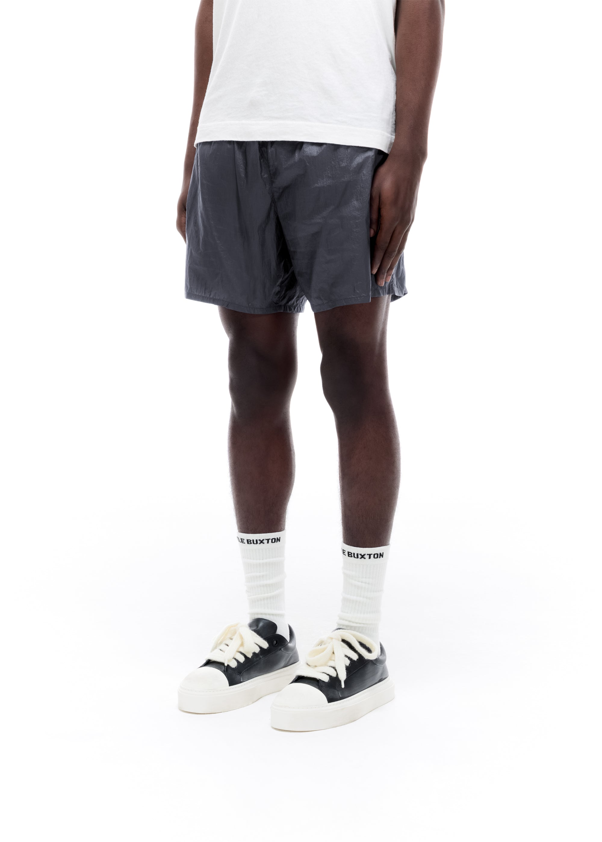 LIQUID NYLON SWIM SHORT