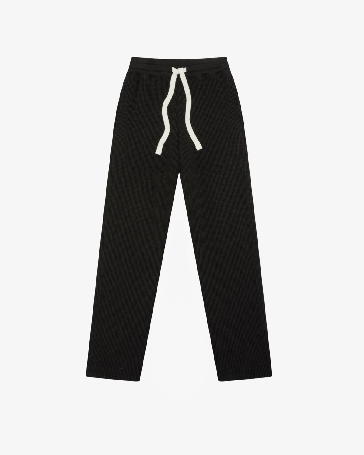 Cole Buxton | Heavy Waffle Sweat Pants | Mens | Knit Jersey | Black