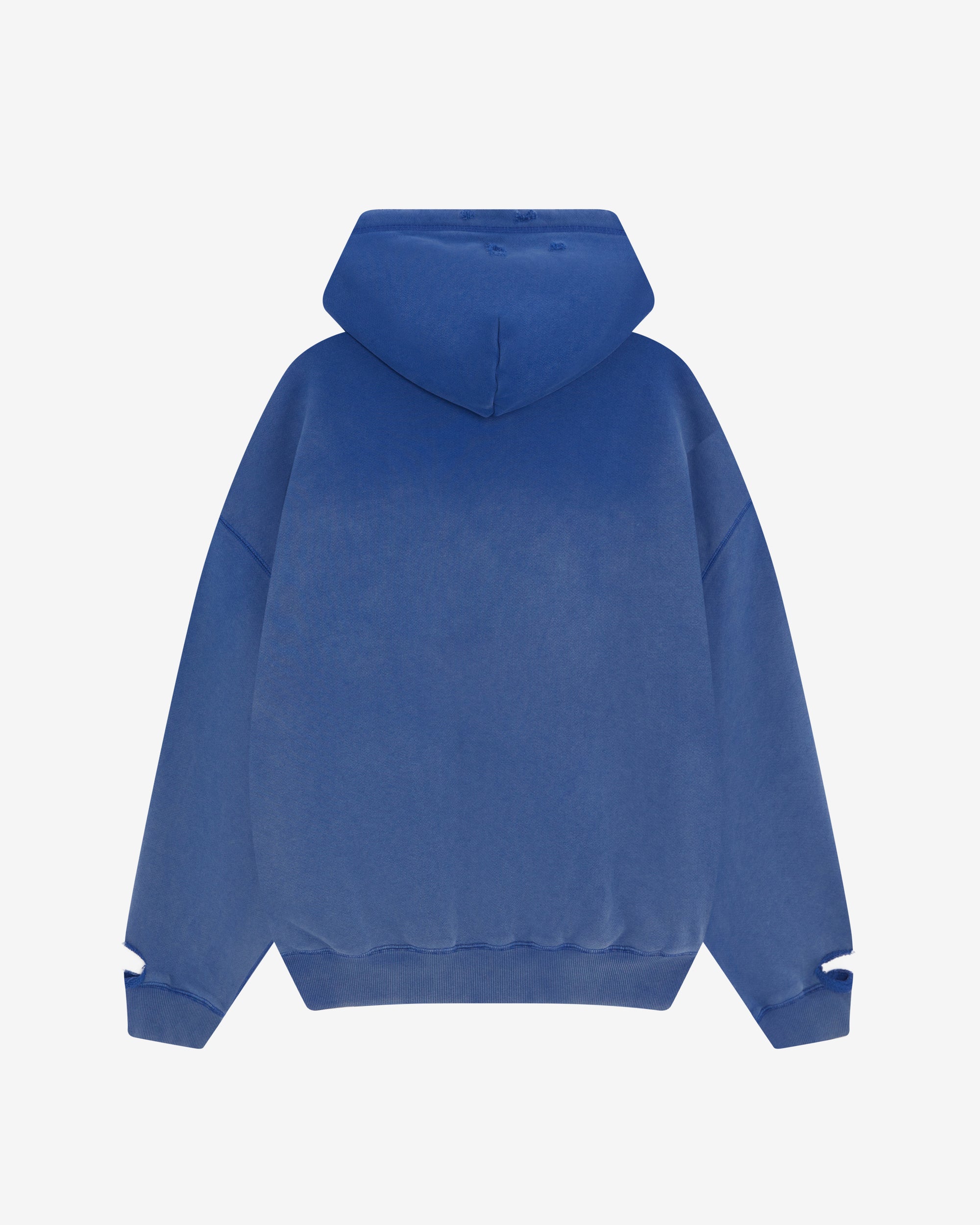 Cole Buxton | Pocket Fade Hoodie | Mens | Washed Cobalt Blue
