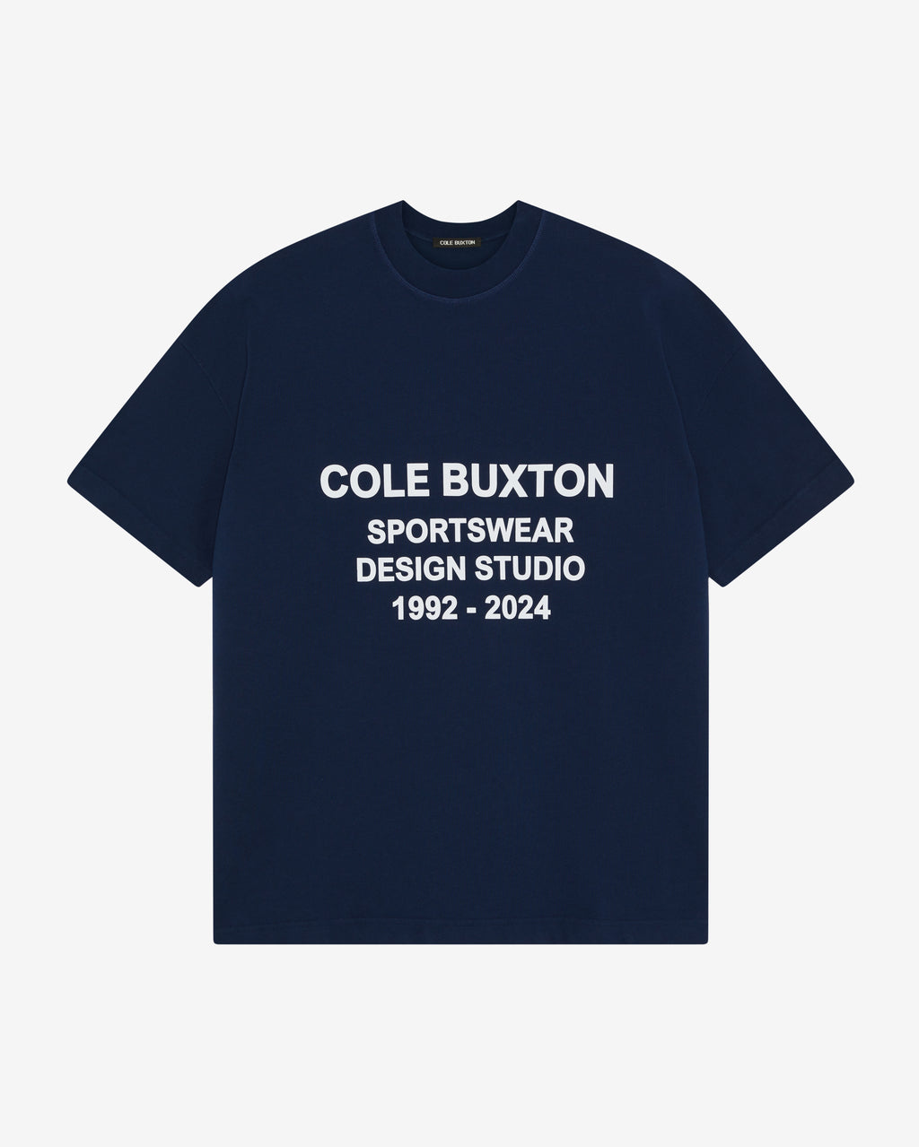 Cole Buxton | Design Studio T-Shirt | Mens | Navy