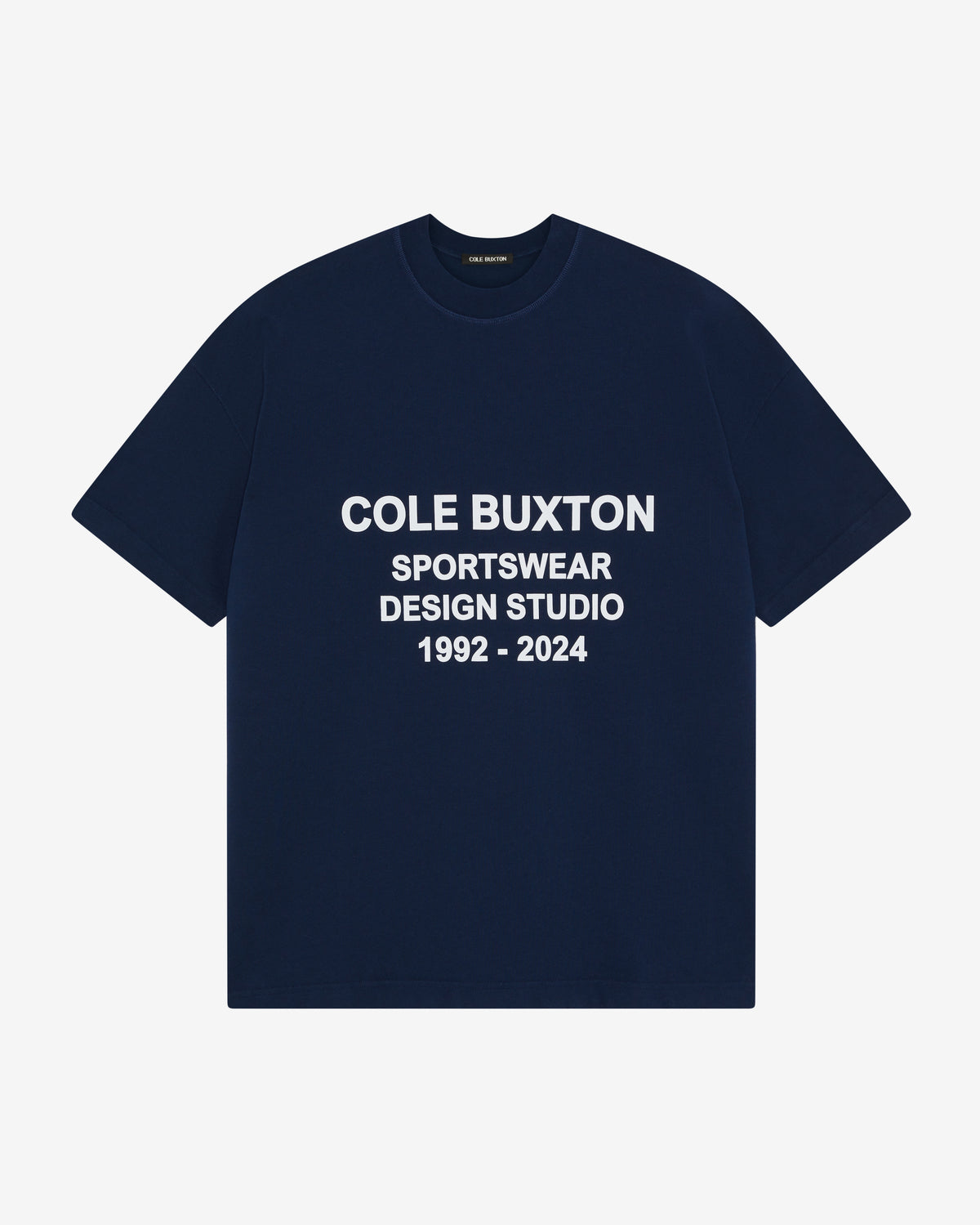Cole Buxton | Design Studio T-Shirt | Mens | Navy