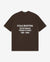 Cole Buxton | Design Studio T-Shirt | Mens | Brown