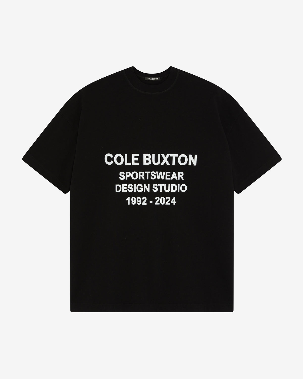 Cole Buxton | Design Studio T-Shirt | Mens | Black