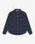 Cole Buxton | Aw24 Flannel Shirt | Mens | Blue/Black