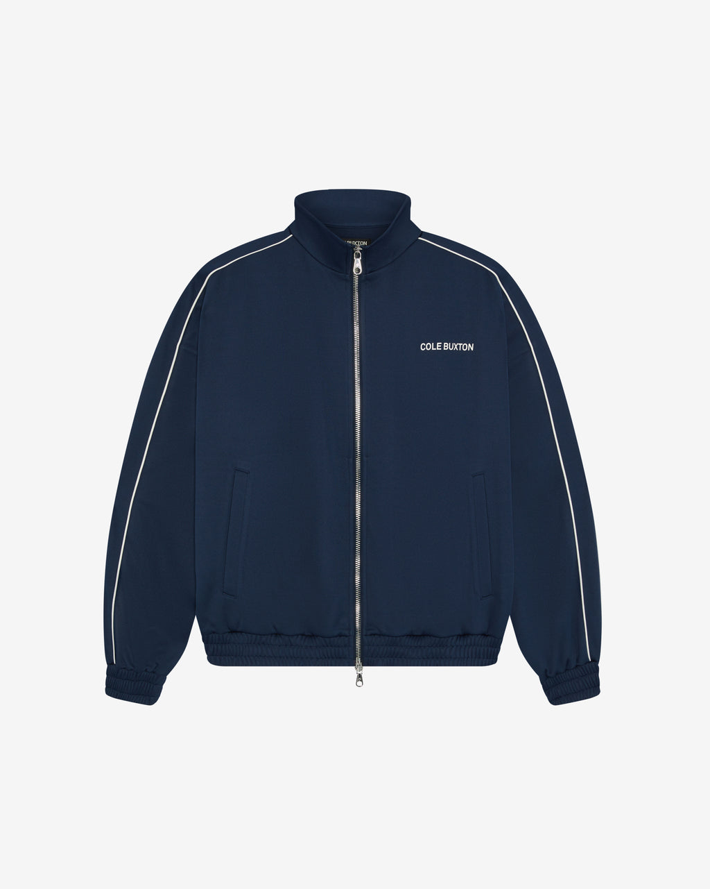 Cole Buxton | Piped Track Jacket | Mens | Navy