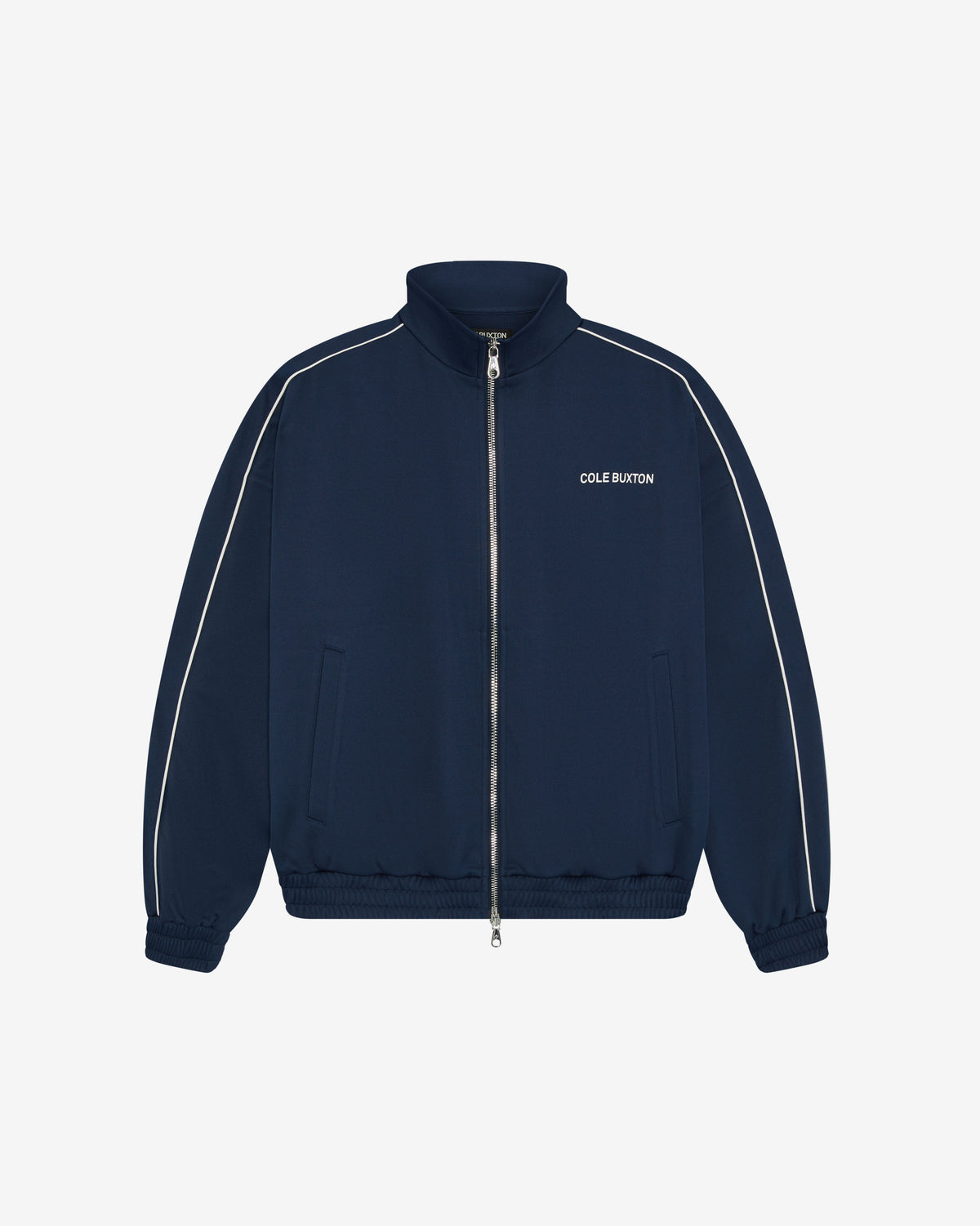 Cole Buxton | Piped Track Jacket | Mens | Navy