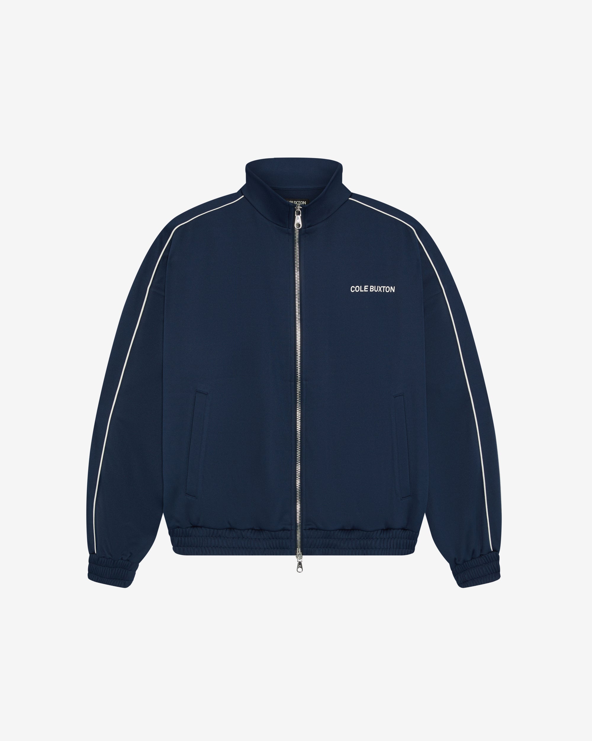 Cole Buxton | Piped Track Jacket | Mens | Navy