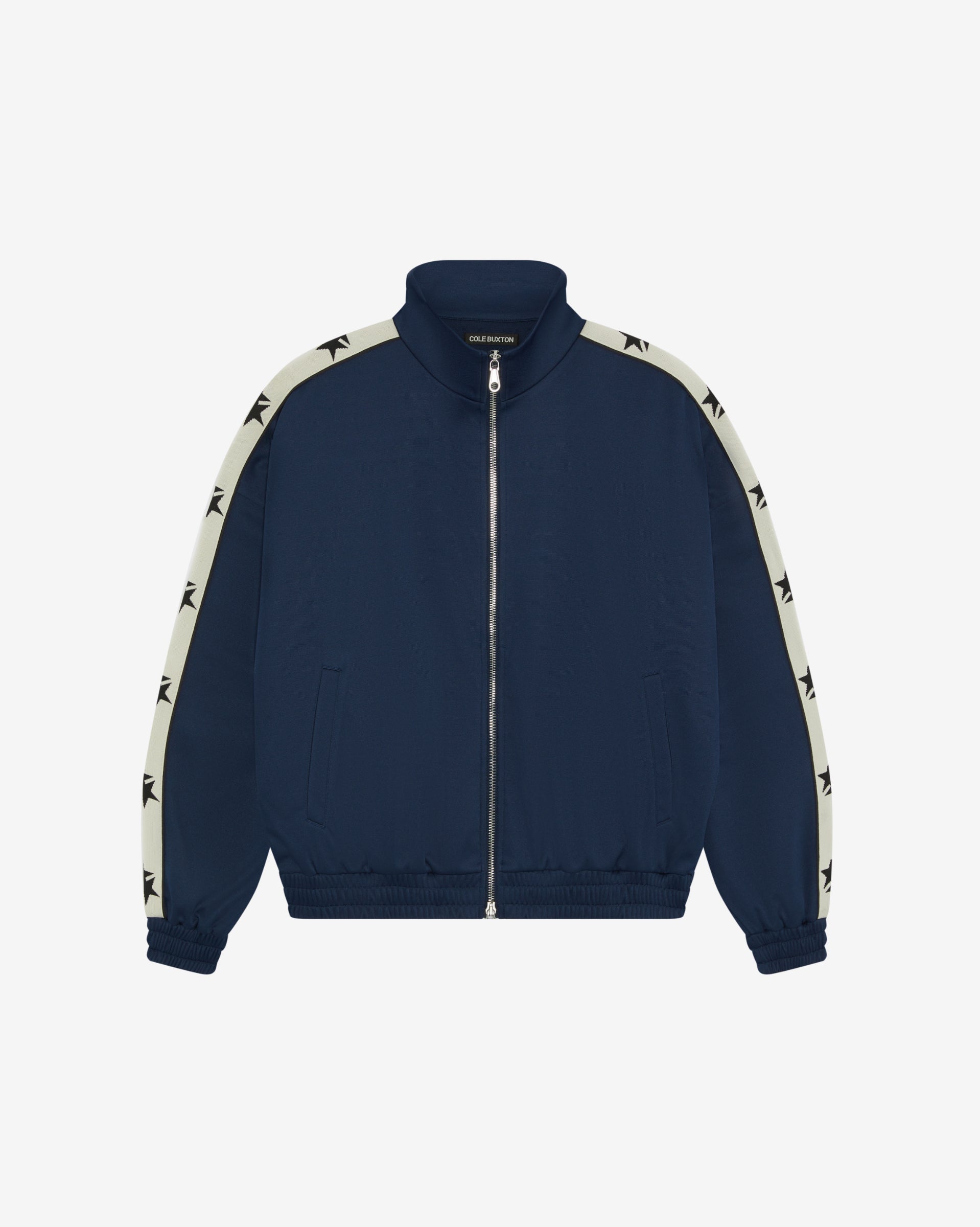 Cole Buxton | Two Star Tape Track Jacket | Mens | Navy