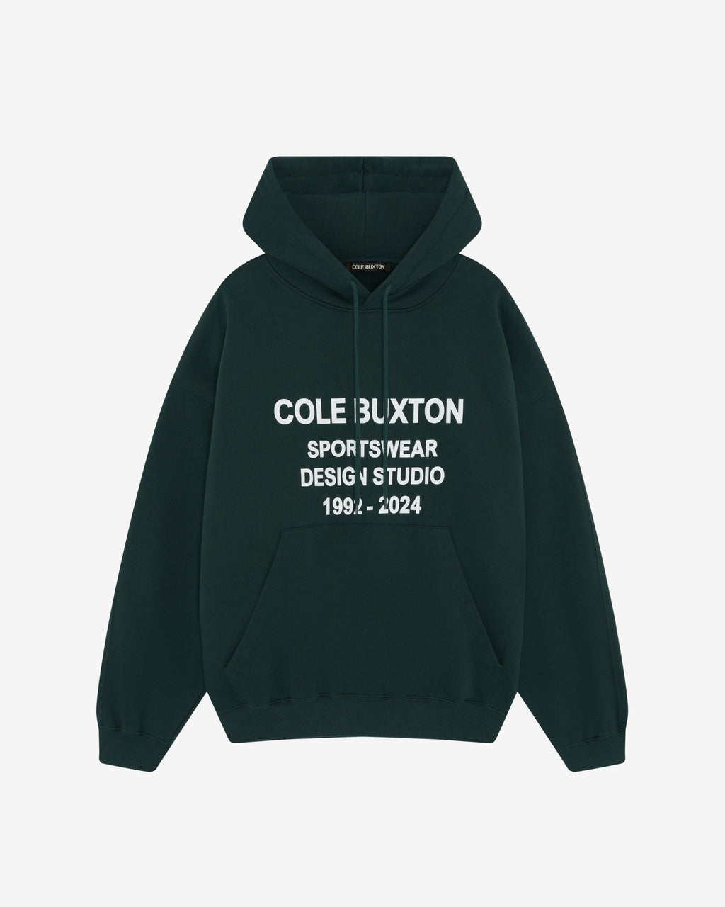 Cole Buxton | Design Studio Hoodie | Mens | Forest Green