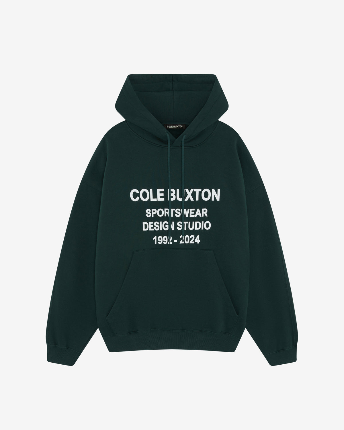 Cole Buxton | Design Studio Hoodie | Mens | Forest Green