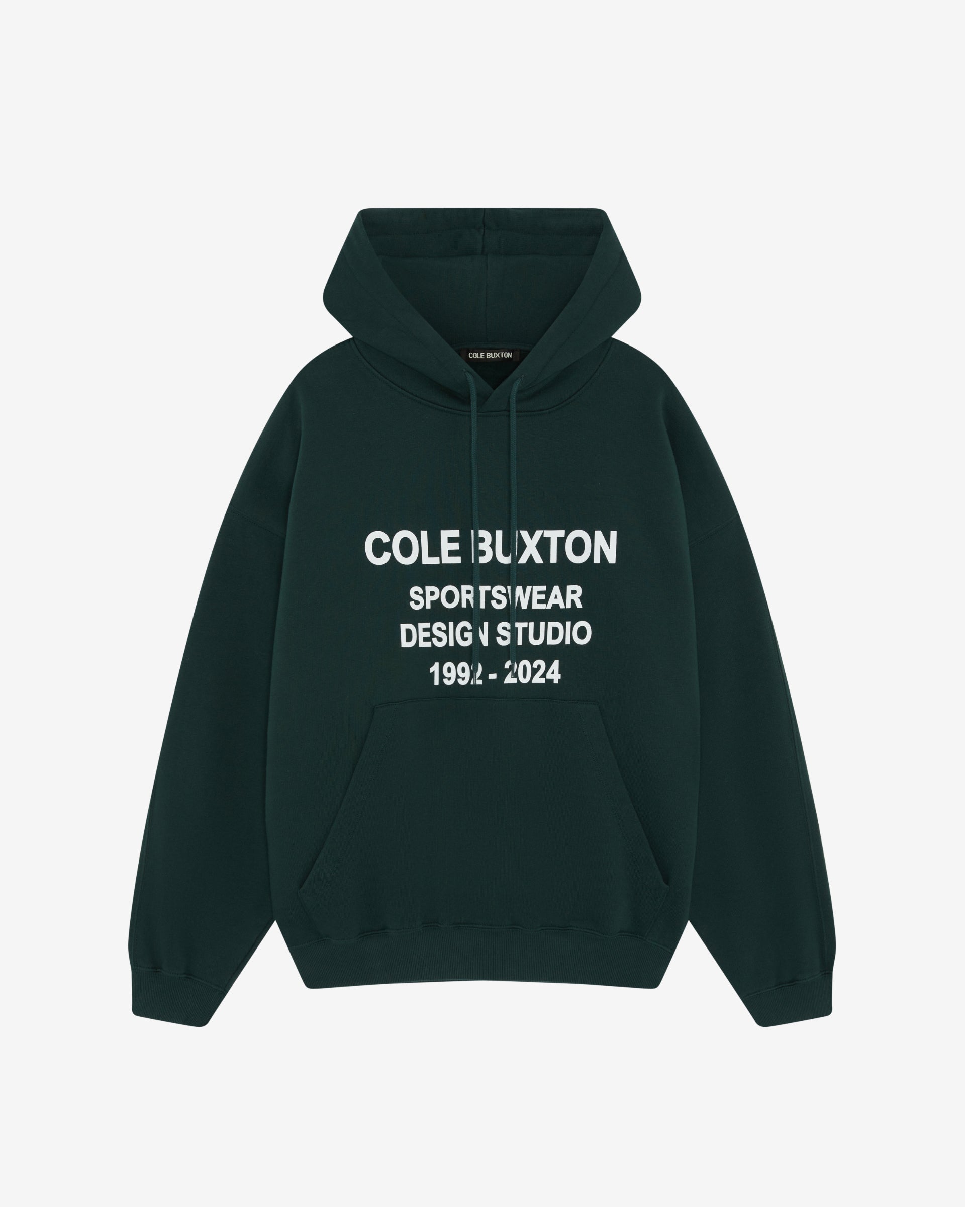 Cole Buxton | Design Studio Hoodie | Mens | Forest Green