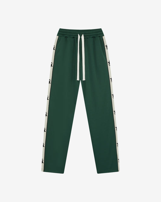 Cole Buxton | Two Star Tape Track Pants | Mens | Forest Green