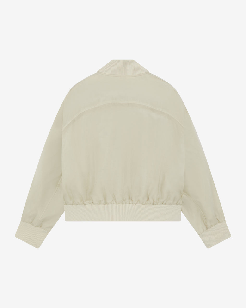 Cole Buxton | Layered Organza Bomber | Mens | Vintage White