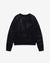 Cole Buxton | Open Weave Knit Sweatshirt | Mens | Black