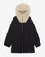 Cole Buxton | Wool Hooded Parka | Mens | Black
