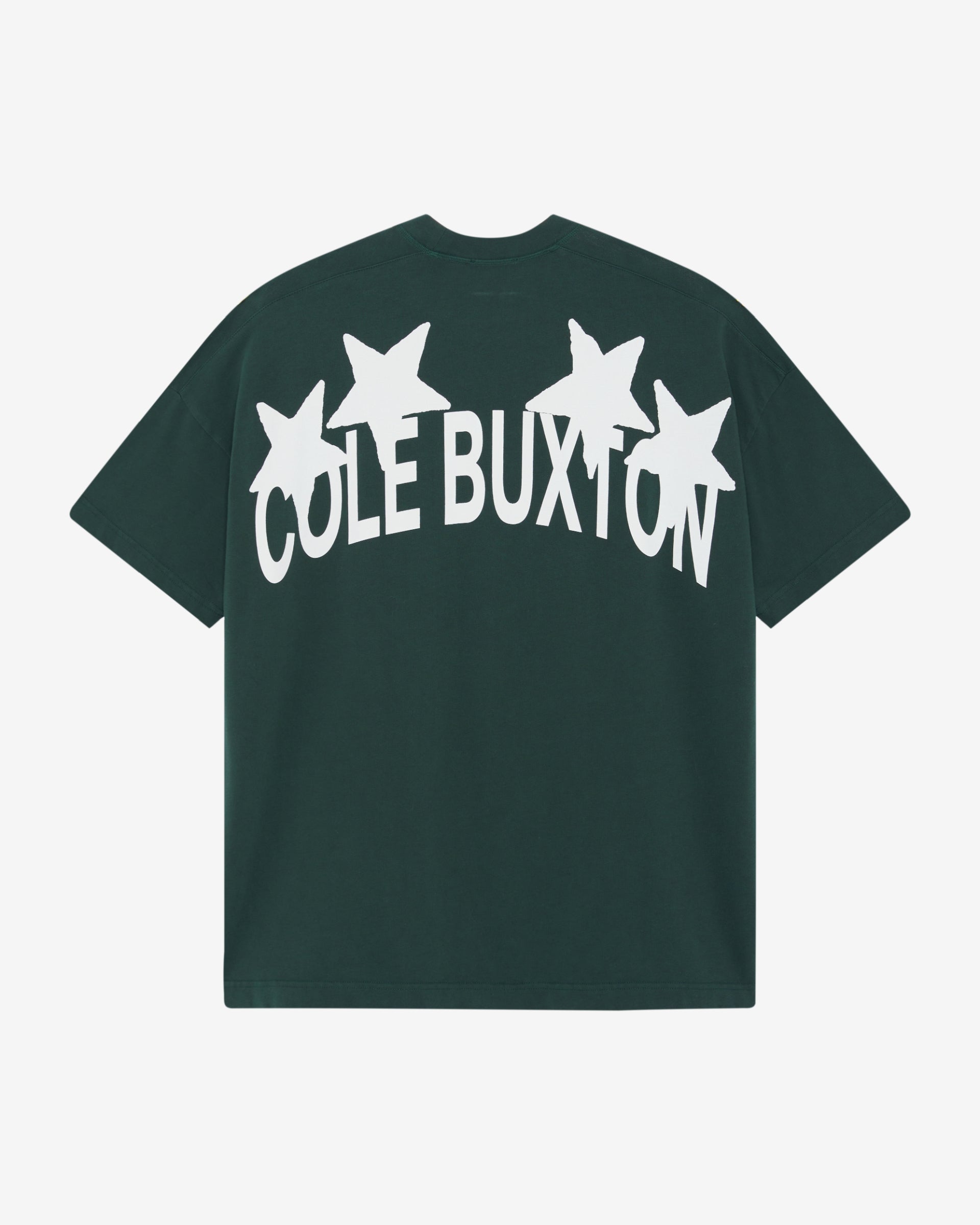 Cole Buxton | 4 Star T-Shirt | Mens | Forest Green