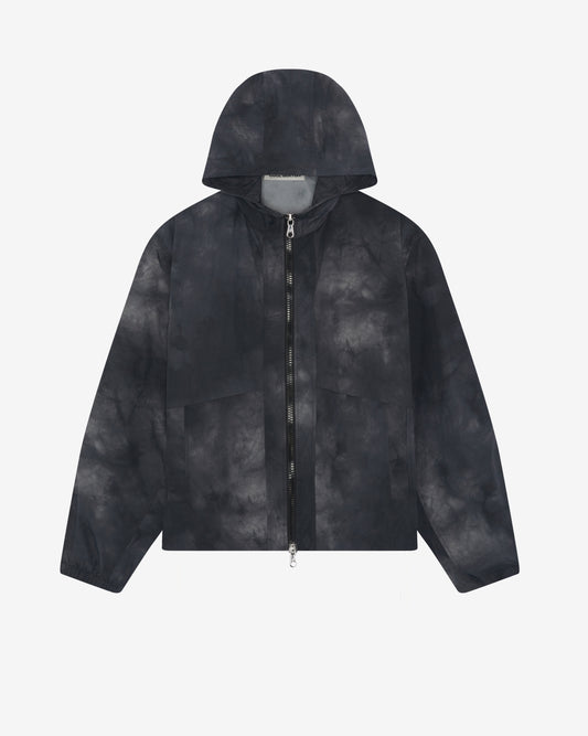 Cole Buxton | Silk Windbreaker | Mens | Black