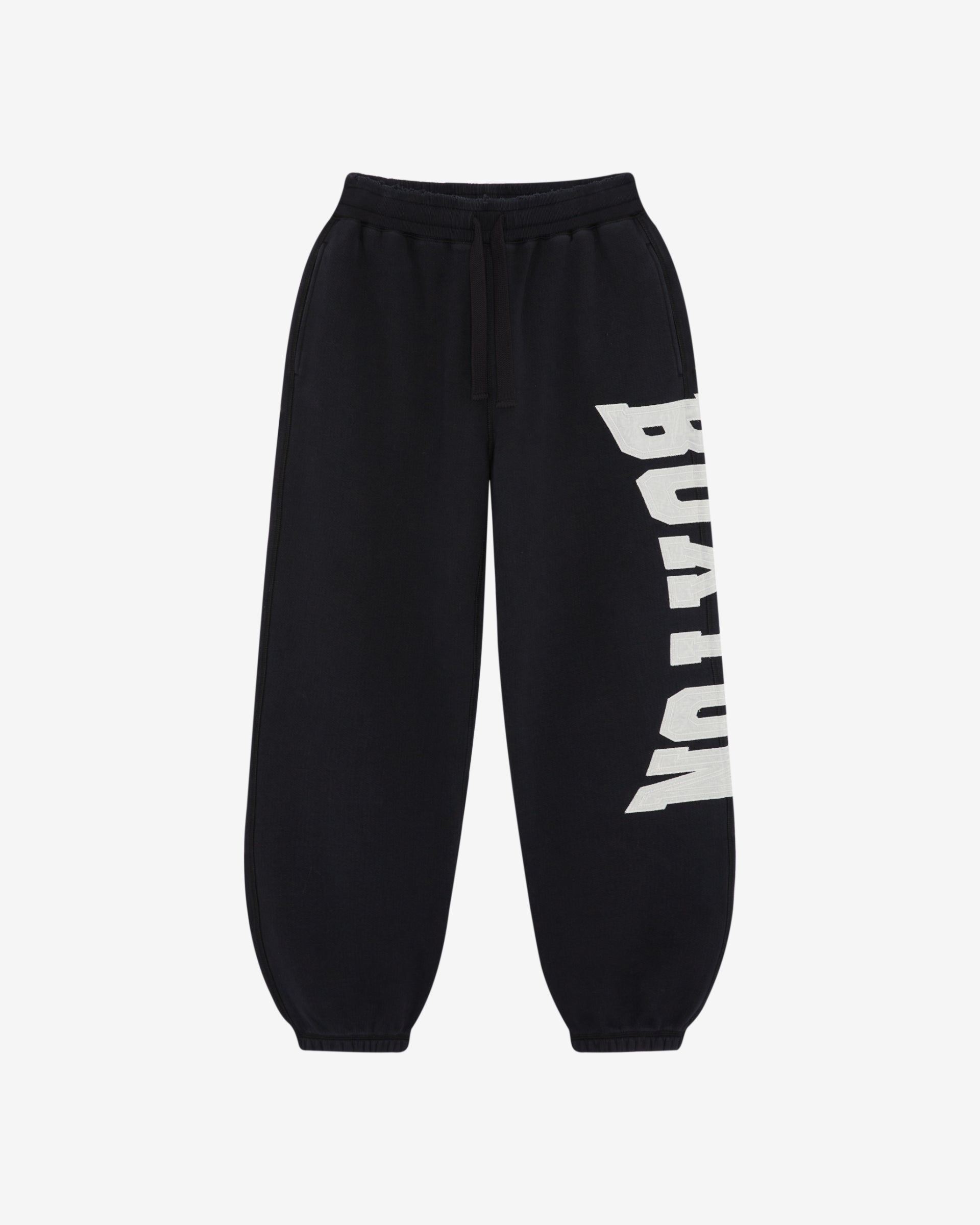 Cole Buxton | Distressed Applique Sweatpants | Mens | Black