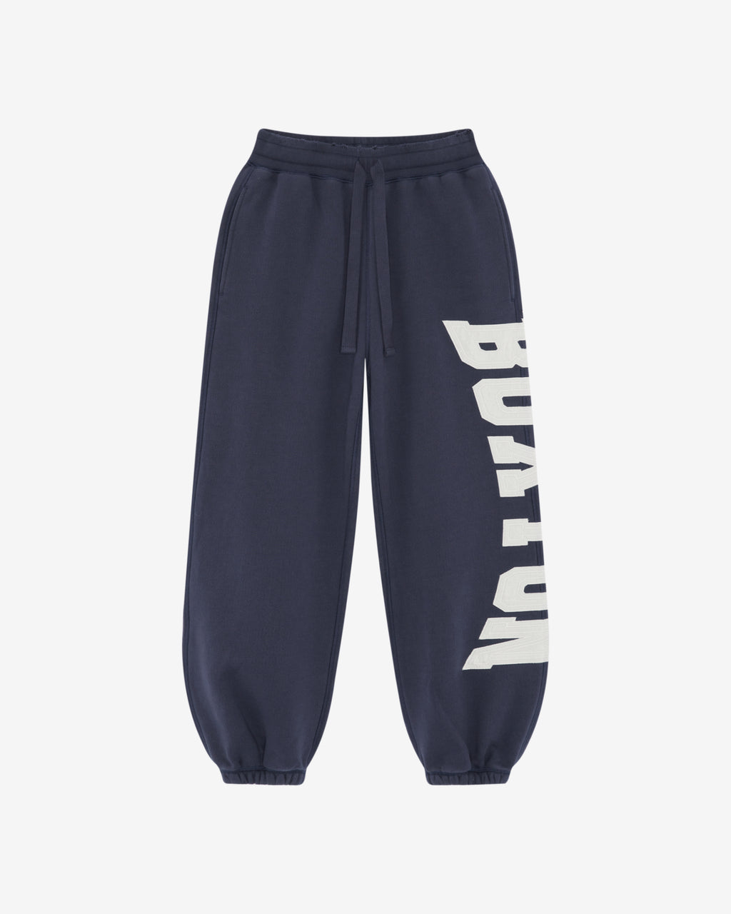 Cole Buxton | Distressed Applique Sweatpants | Mens | Navy
