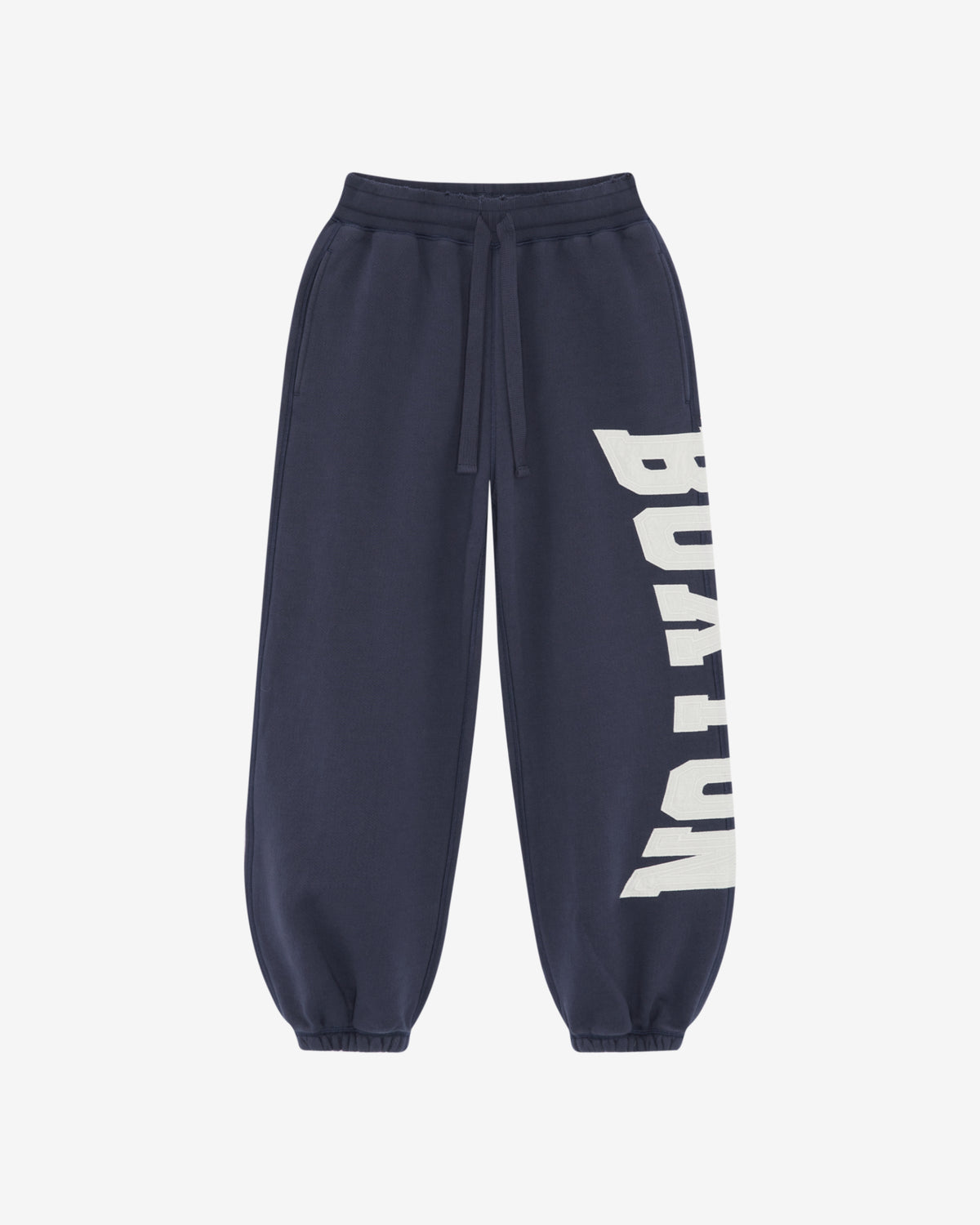Cole Buxton | Distressed Applique Sweatpants | Mens | Navy