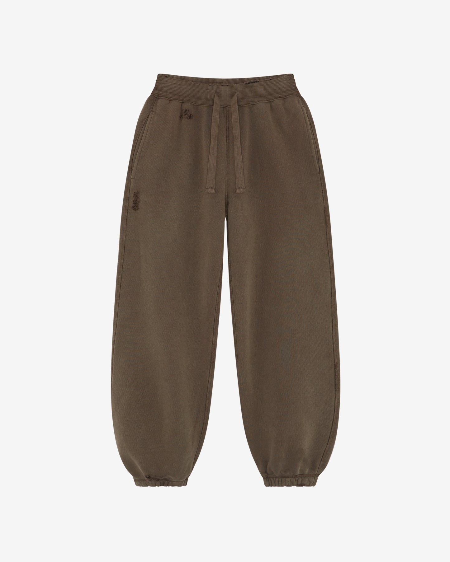 Cole Buxton | Distressed Sweatpants | Mens | Washed Brown