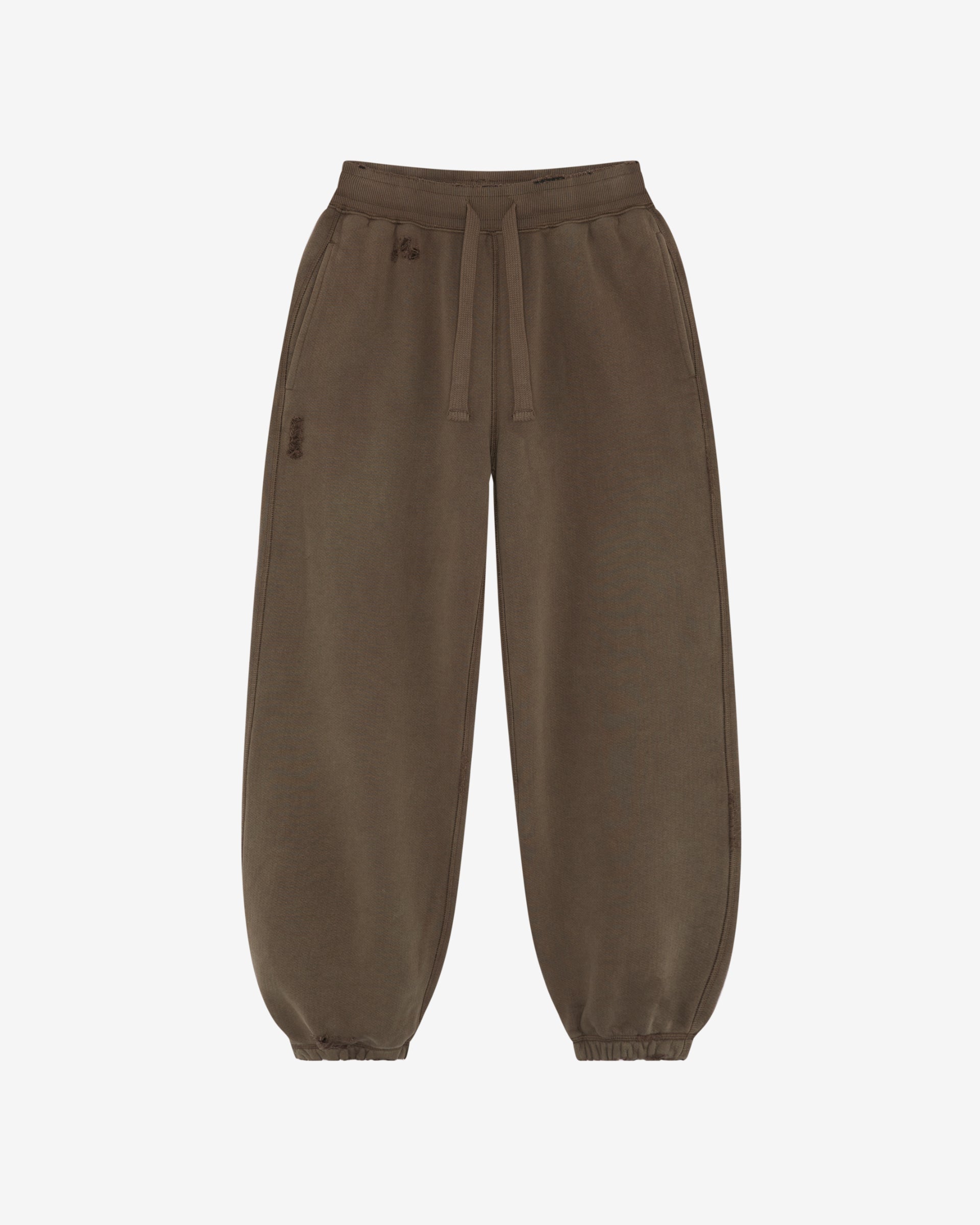 Cole Buxton | Distressed Sweatpants | Mens | Washed Brown