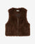 Cole Buxton | Mohair Gilet | Mens | Brown