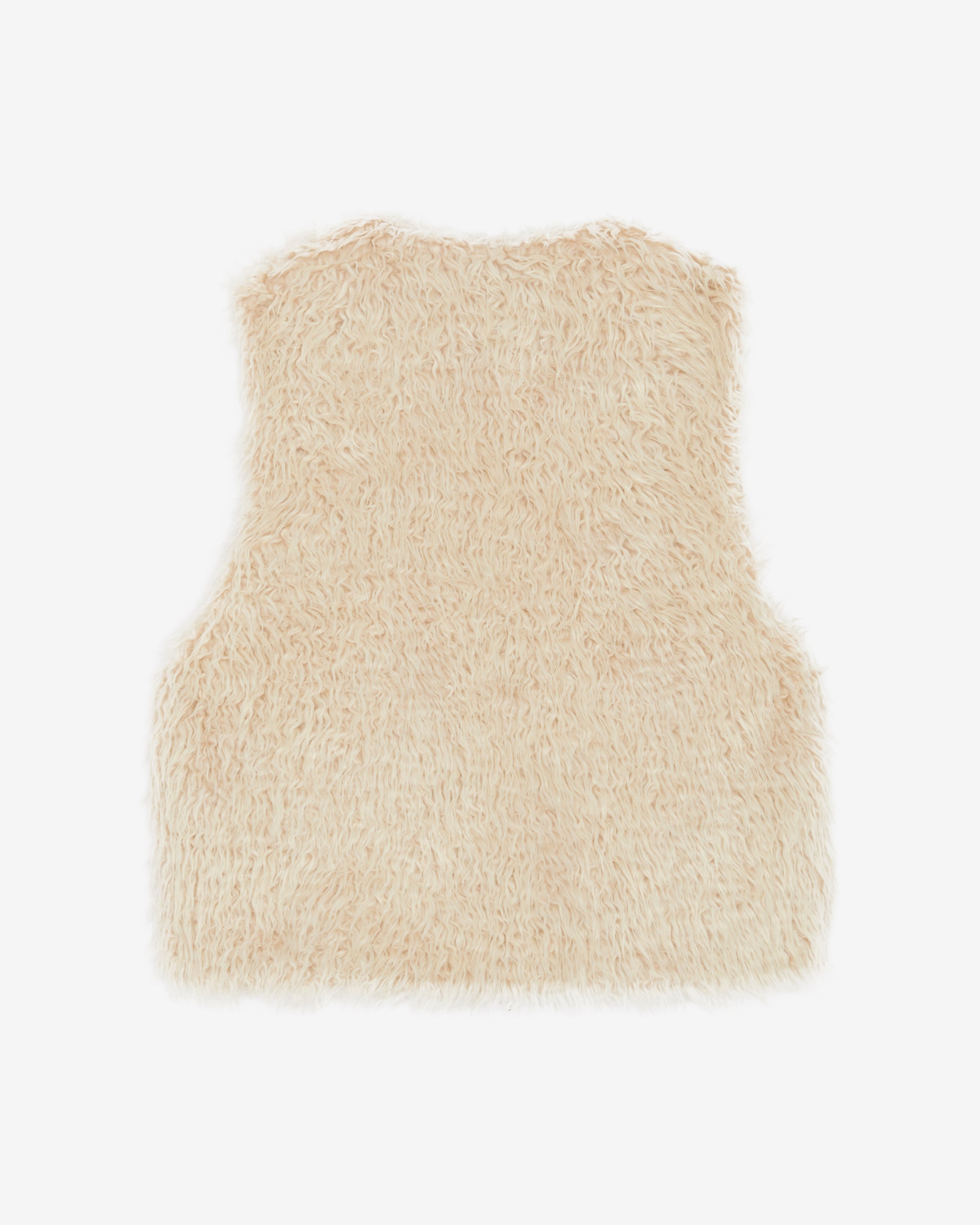 Cole Buxton | Mohair Gilet | Mens | Vintage White