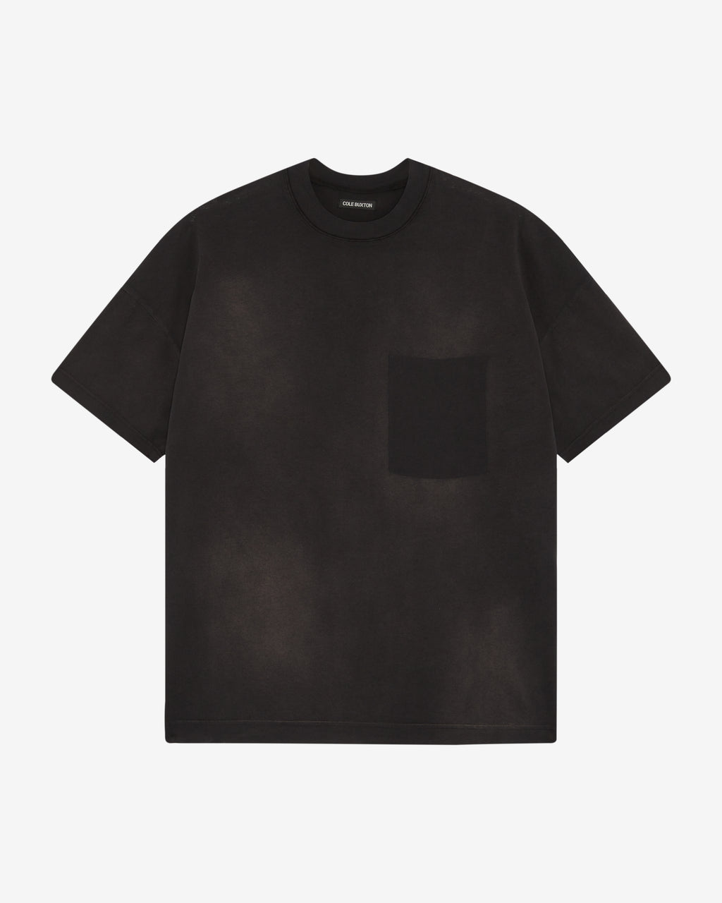 Cole Buxton | Pocket Fade T-Shirt | Mens | Vintage Black