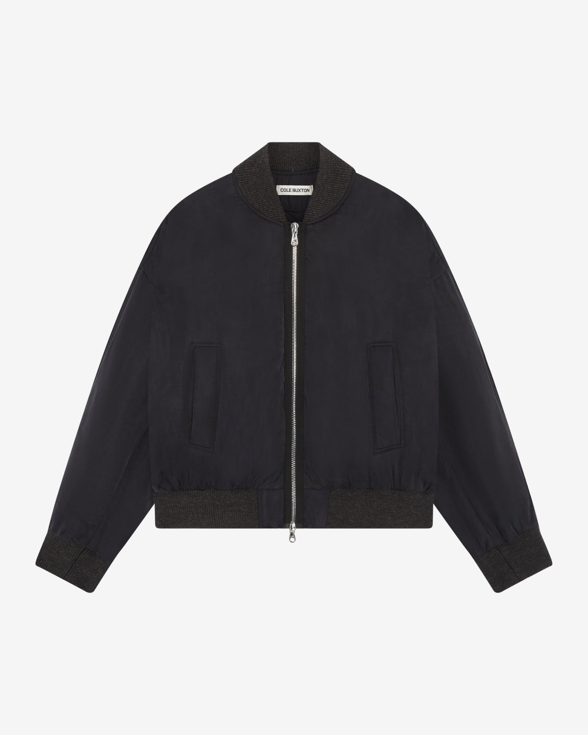 Cole Buxton | Cupro Bomber | Mens | Black