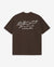 Cole Buxton | Script T-Shirt | Mens | Brown