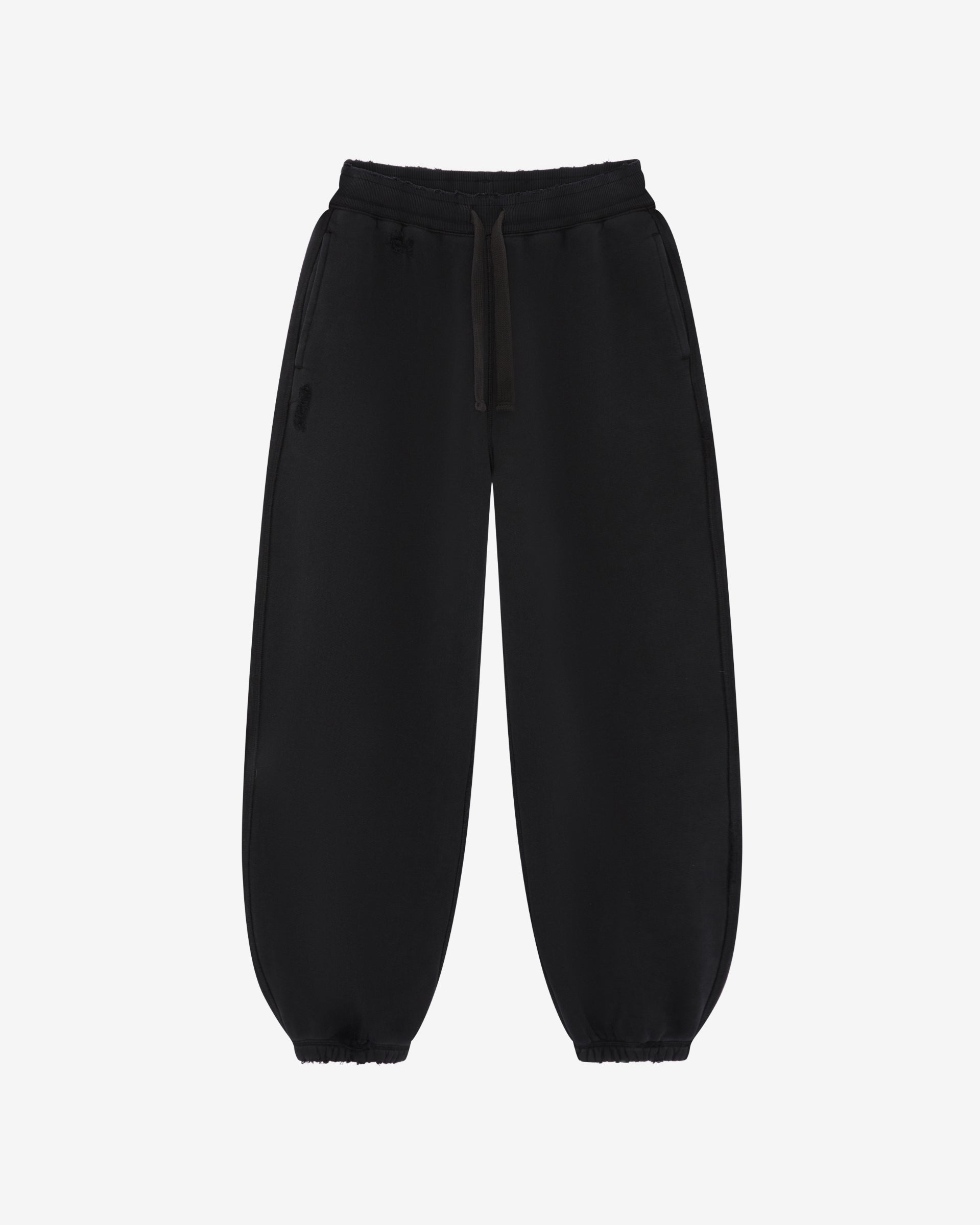 Cole Buxton | Distressed Sweatpants | Mens | Washed Black