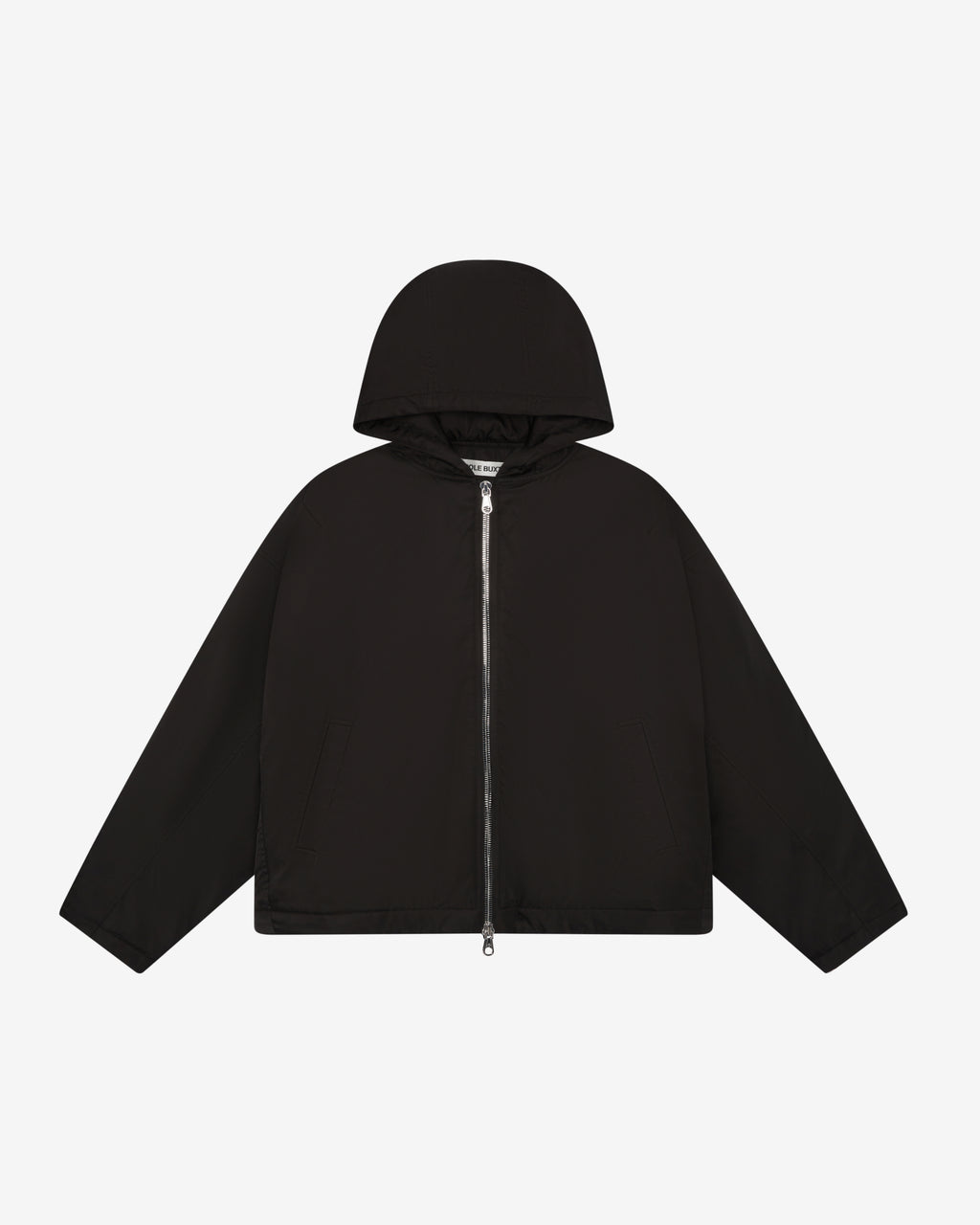 Cole Buxton | Nylon Hooded Jacket | Mens | Black