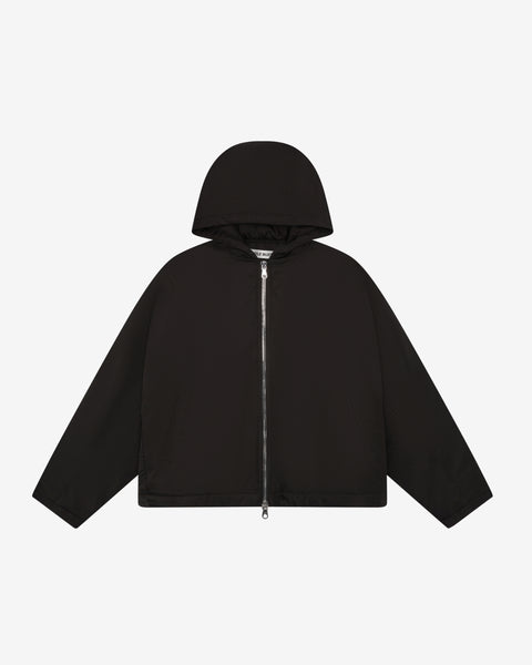 Bristol NYLON HOODED JACKET ブラック　黒 F.C.Real Bristol ナイロンジャケット（SUPPLEX NYLON HOODED