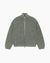 Cole Buxton | Acid Wash Knit Zip Through | Mens | Washed Green