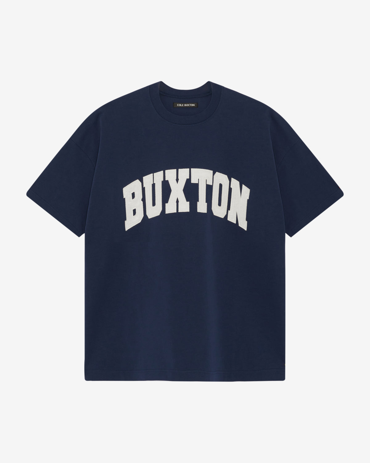 Cole Buxton | Applique Logo T-Shirt | Mens | Navy