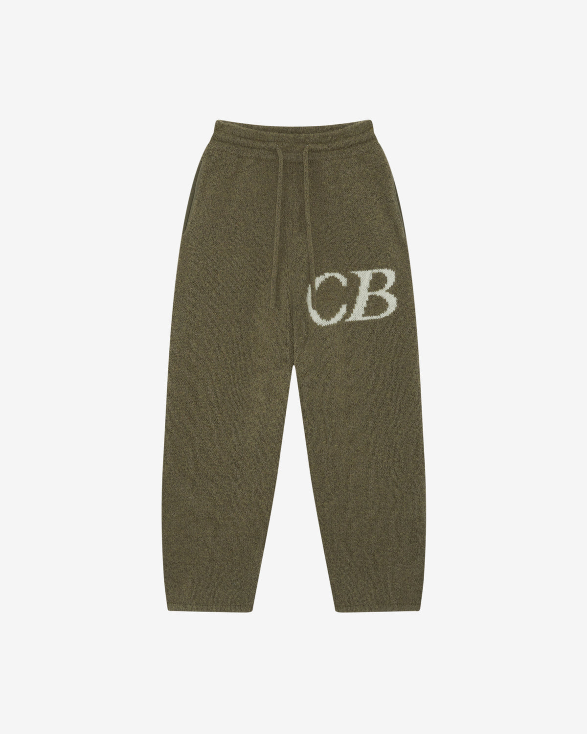 Cole Buxton | Cb Logo Knit Pants | Mens | Khaki
