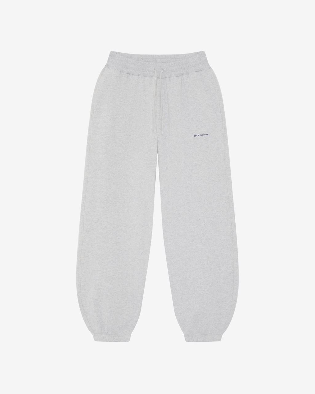 Cole Buxton | Mini Logo Sweatpants | Mens | Light Grey Marl